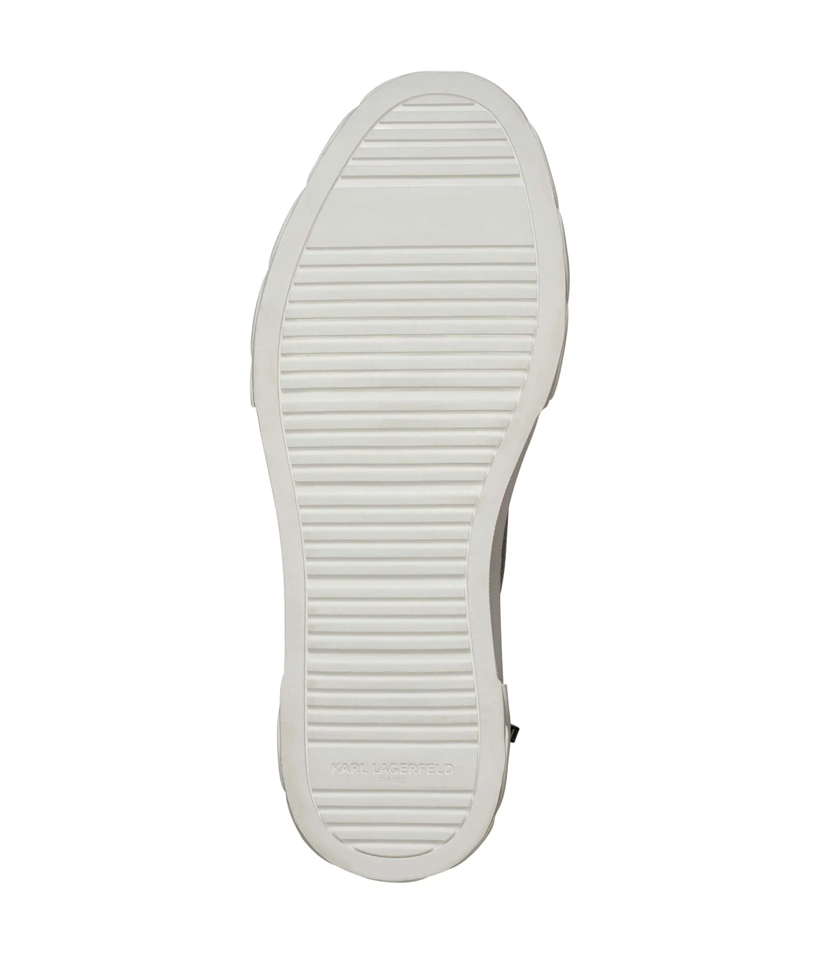 MEN'S RECYCLED BUBBLE LEATHER DOUBLE BACK ZIP HI TOP SNEAKER sold by Karl Lagerfeld Paris product image thumbnail 5