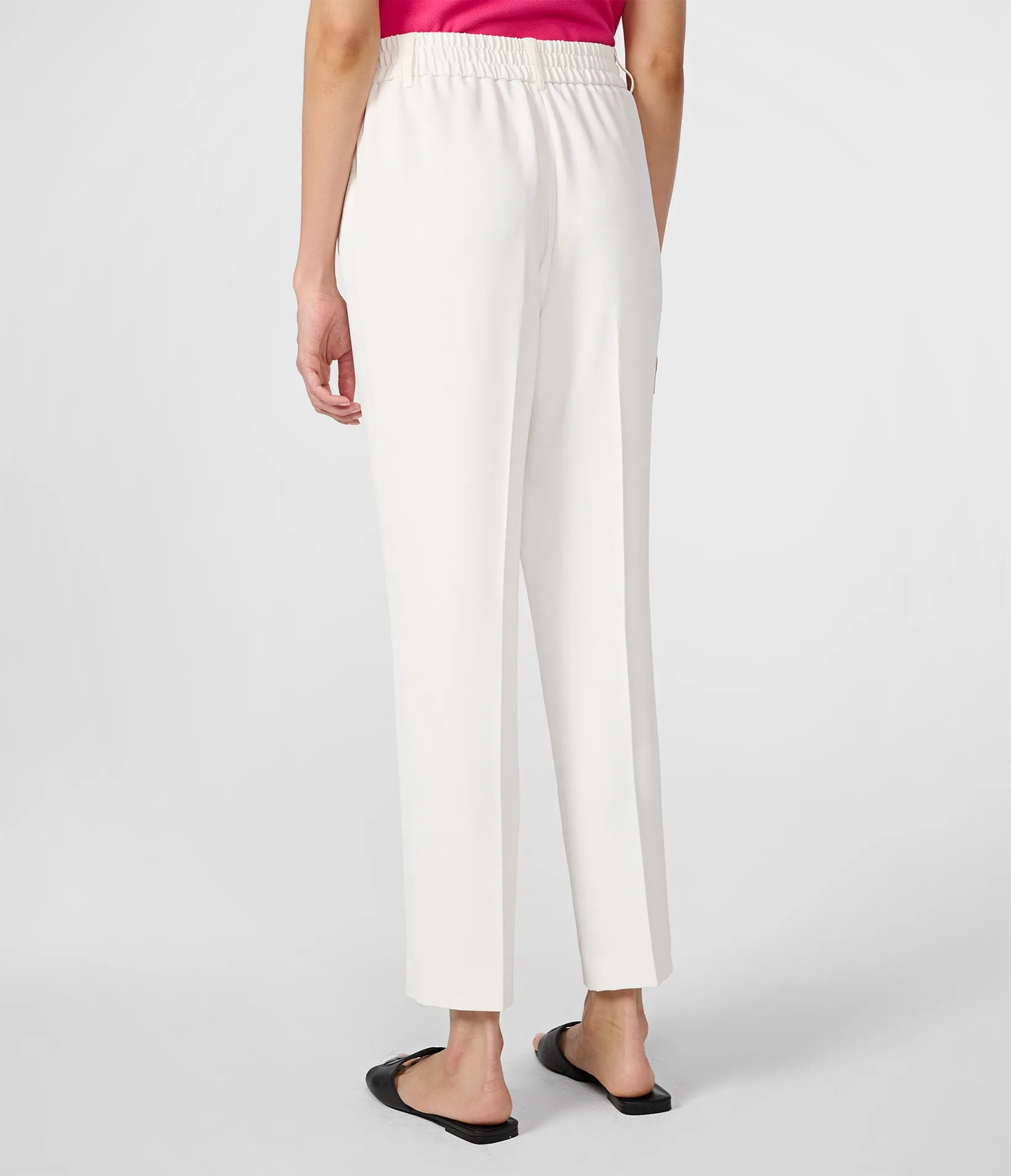 ELASTIC WAIST TAPERED PANT sold by Karl Lagerfeld Paris product image thumbnail 2