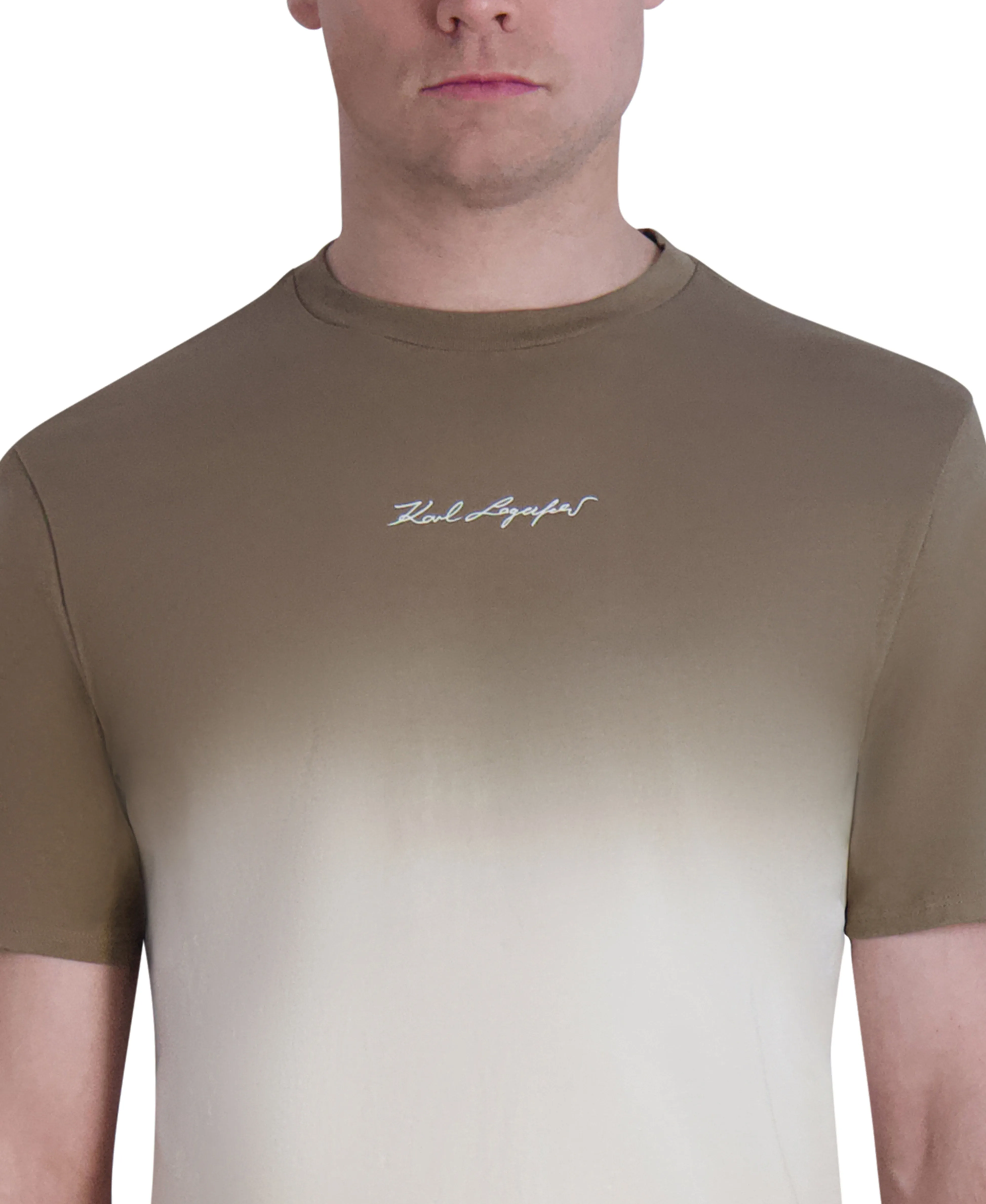 OMBRE T-SHIRT WITH LOGO sold by Karl Lagerfeld Paris product image thumbnail 5