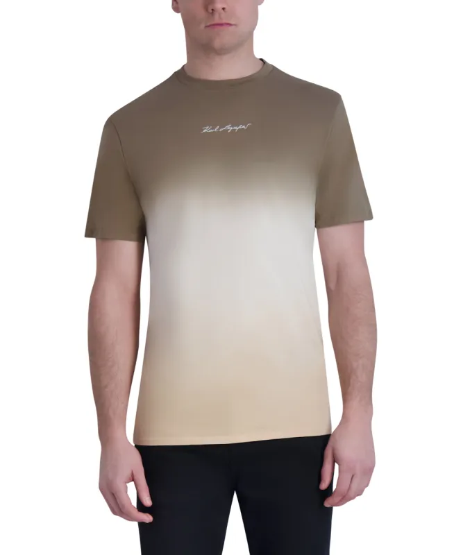 OMBRE T-SHIRT WITH LOGO sold by Karl Lagerfeld Paris