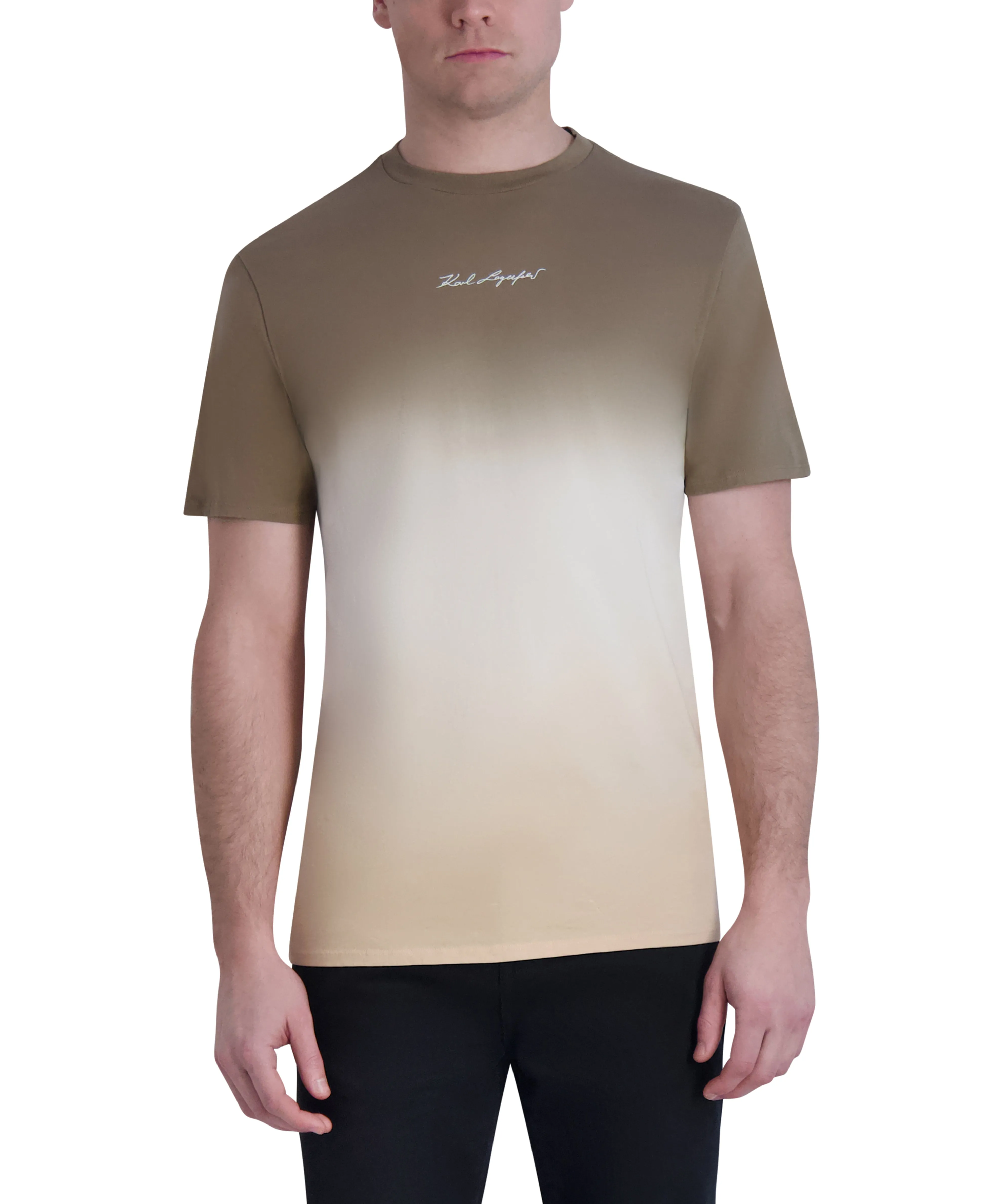 OMBRE T-SHIRT WITH LOGO sold by Karl Lagerfeld Paris