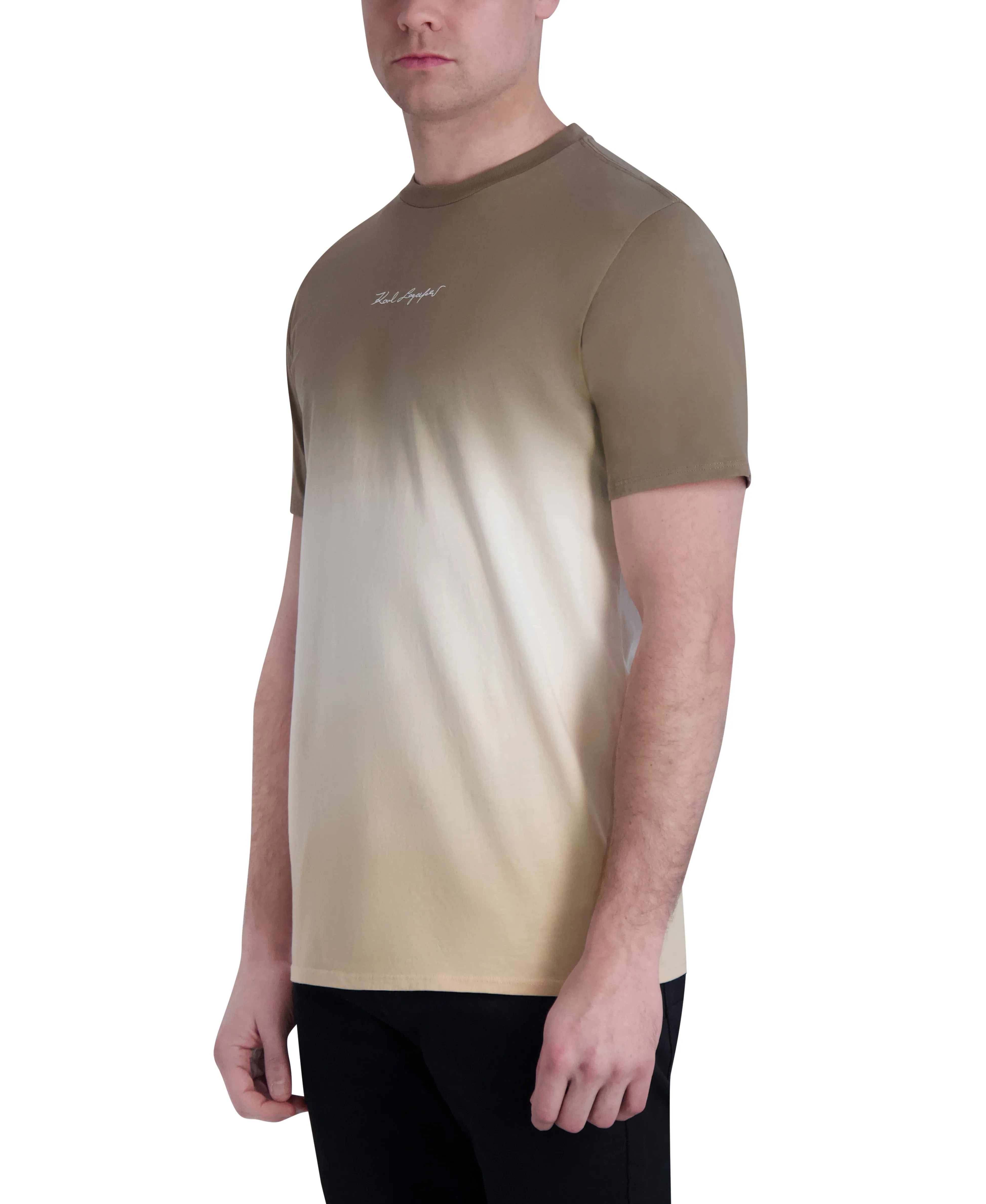 OMBRE T-SHIRT WITH LOGO sold by Karl Lagerfeld Paris product image thumbnail 3