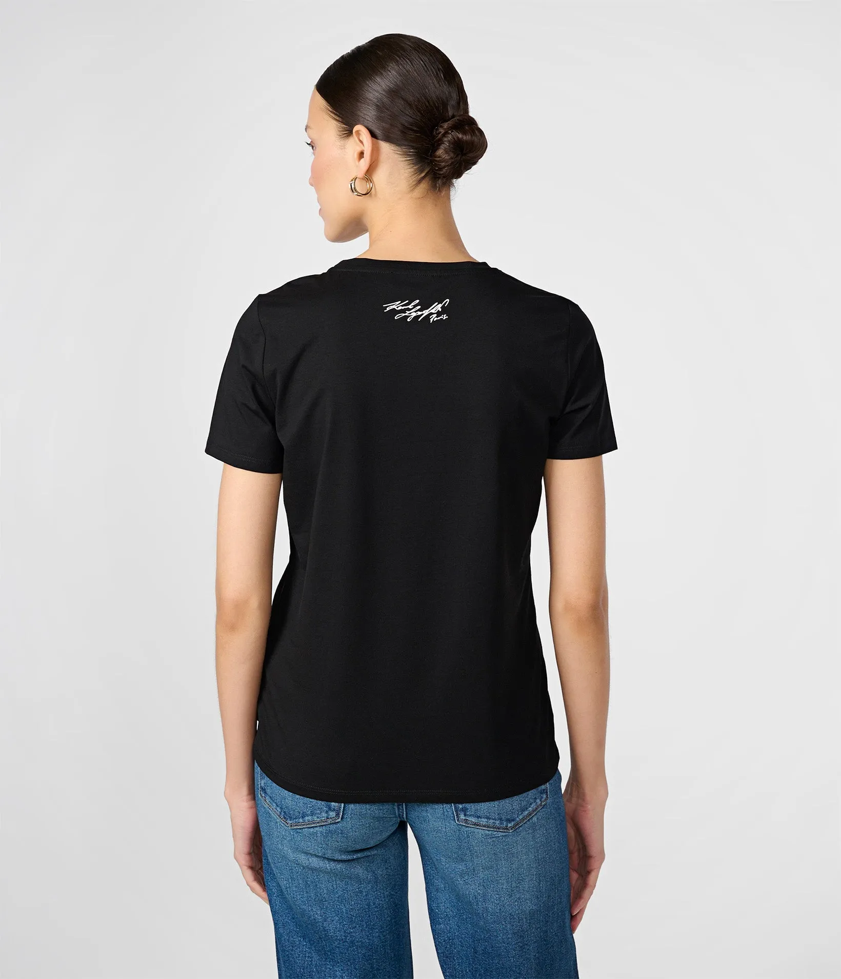 TRES CHIC FRINGE TEE sold by Karl Lagerfeld Paris product image thumbnail 2