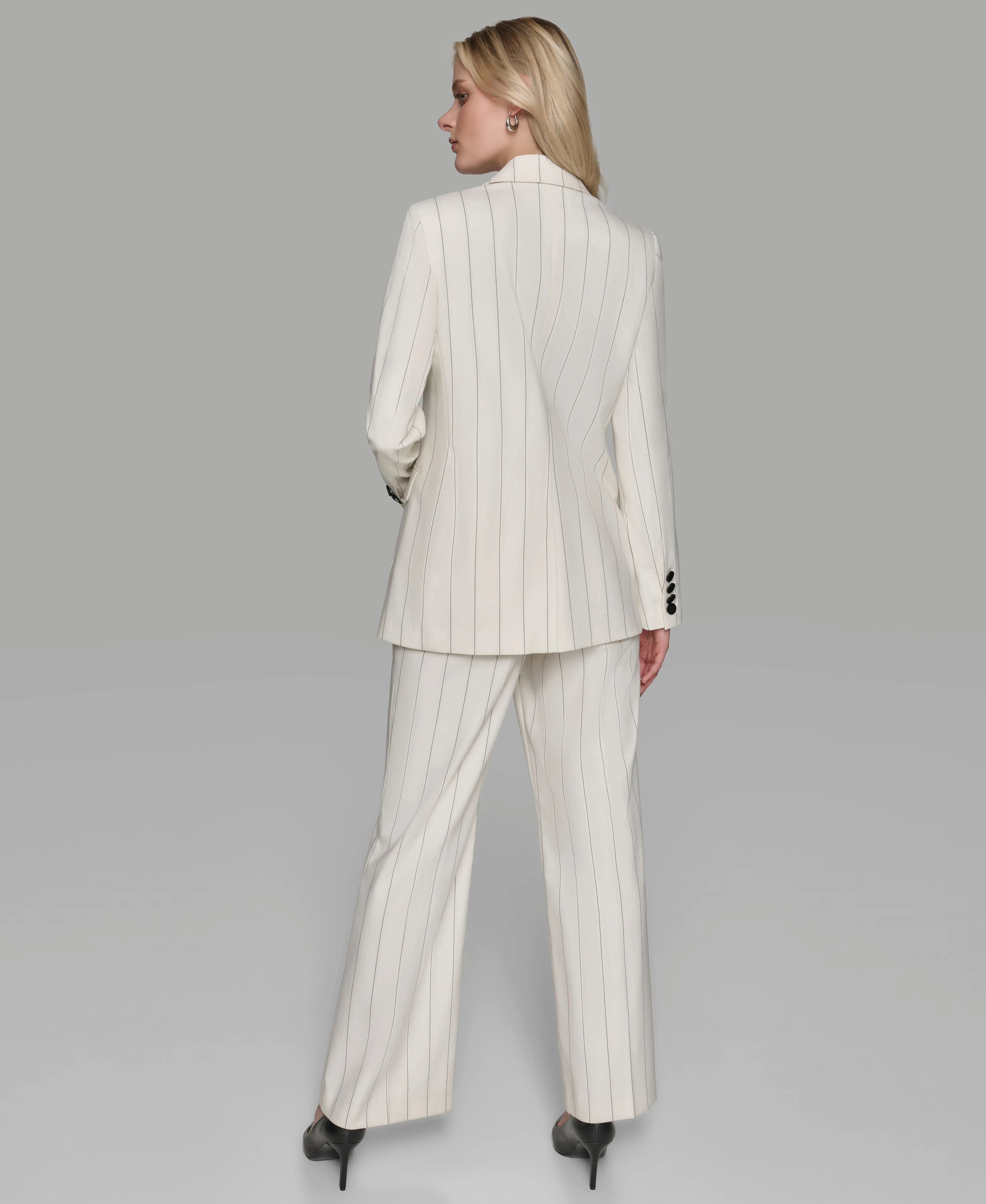 PINSTRIPE BLAZER sold by Karl Lagerfeld Paris product image thumbnail 2