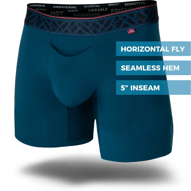 Pinatubo Seamless Sports Boxer sold by Krakatoa Underwear
