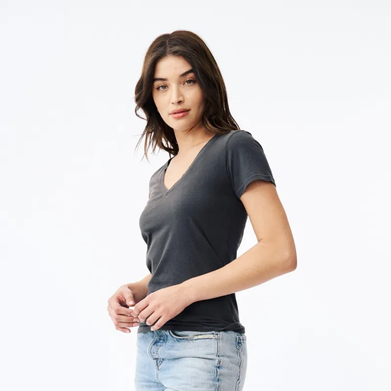 Hemp Women's Vee sold by Groceries Apparel