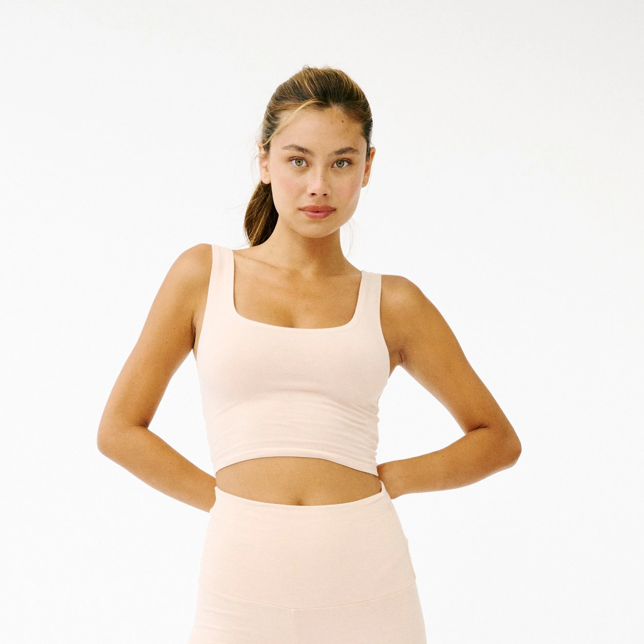Fitted Crop Top sold by Groceries Apparel product image thumbnail 4