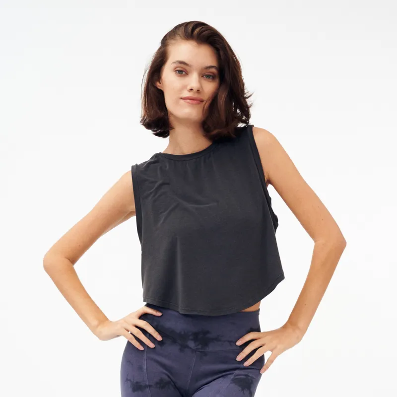 Soft Sleeveless Crop sold by Groceries Apparel