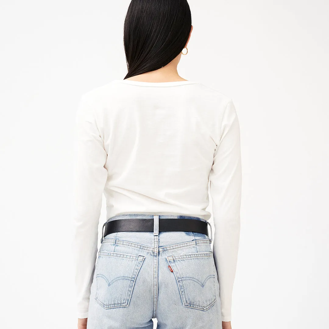 Classic Long Sleeve Crew sold by Groceries Apparel product image thumbnail 4