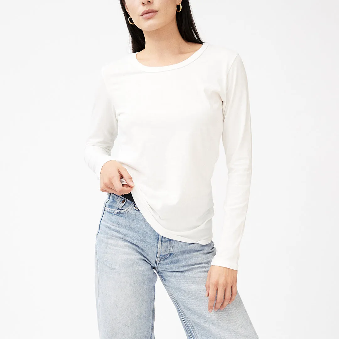 Classic Long Sleeve Crew sold by Groceries Apparel product image thumbnail 3