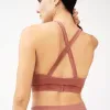 Cross Back Performance Bra sold by Groceries Apparel