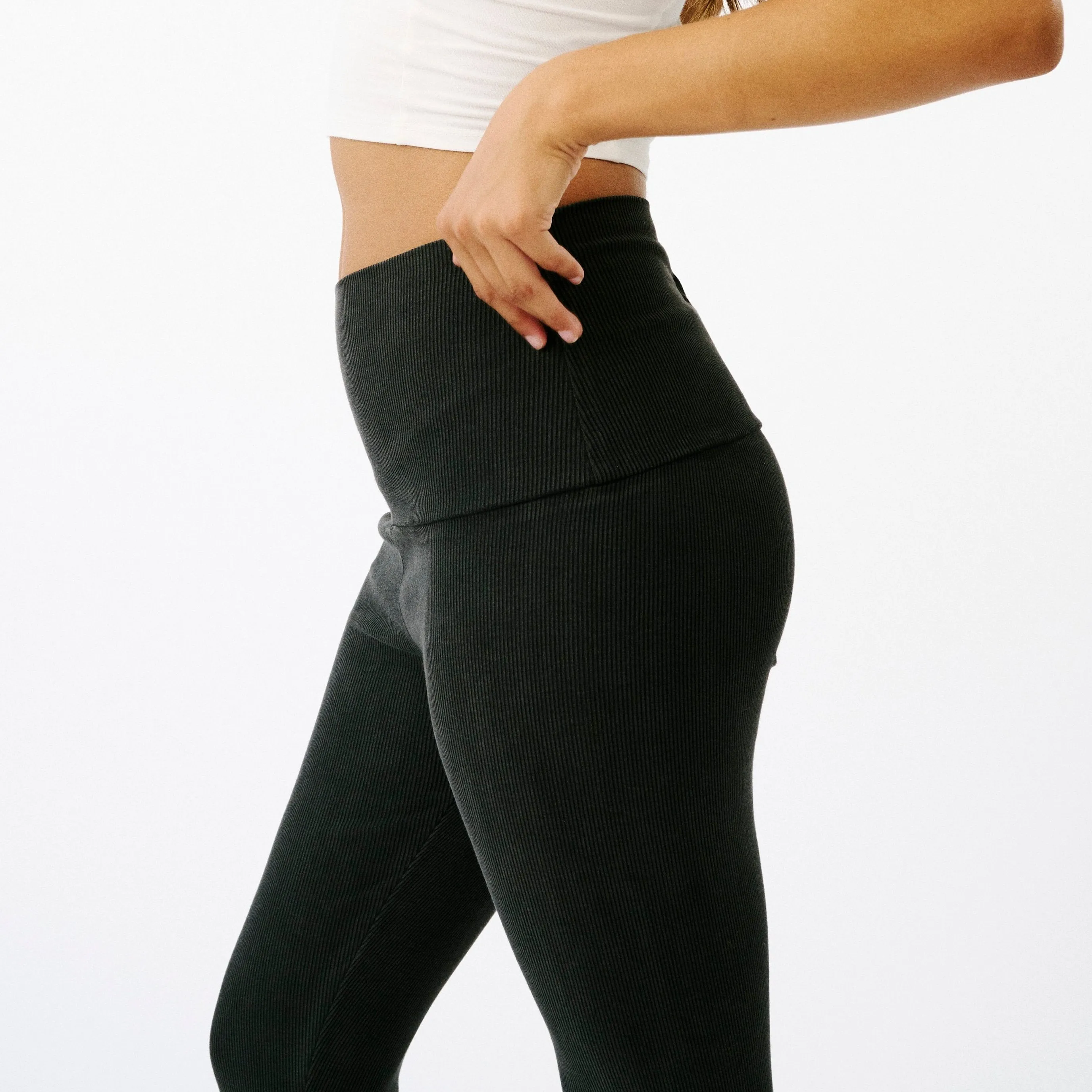 Ribbed Soft Legging sold by Groceries Apparel