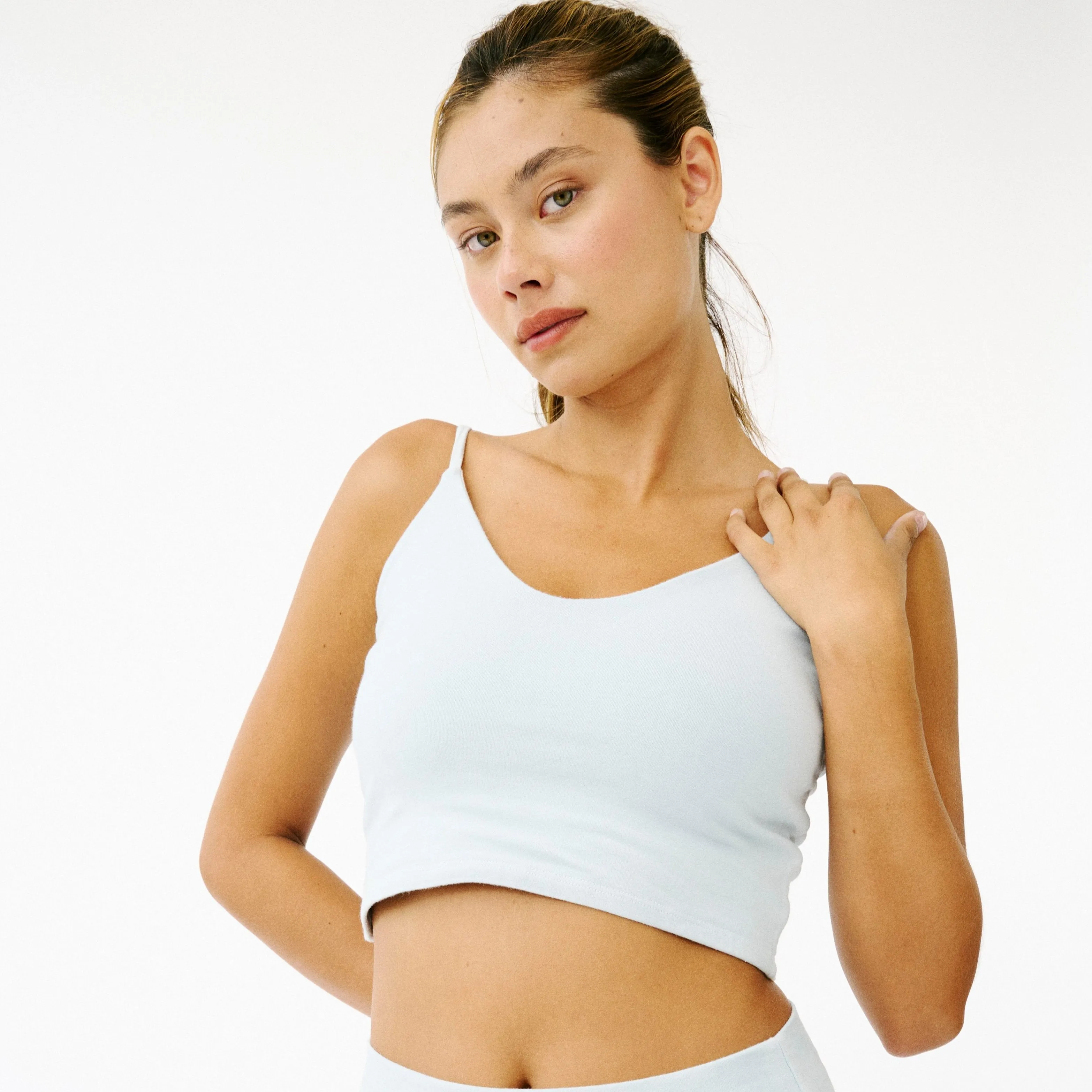 Two-Layer Spaghetti Crop sold by Groceries Apparel product image thumbnail 4