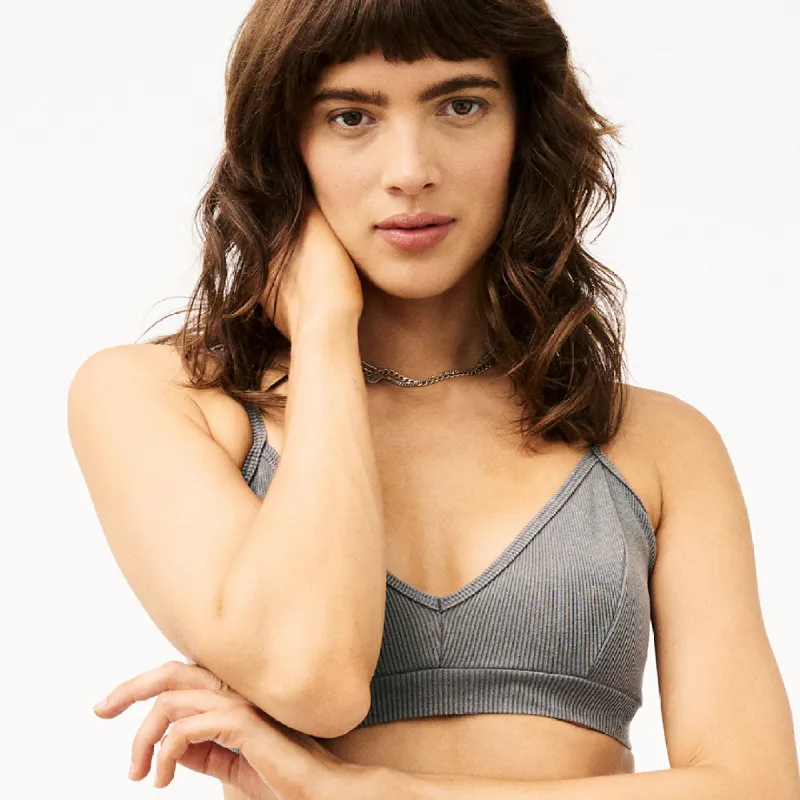 Ribbed V-Bra sold by Groceries Apparel