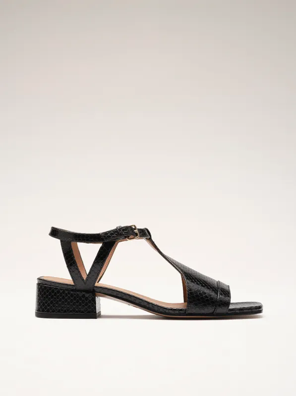 FELICITA - Sandales - Embossées Noir sold by Nomasei