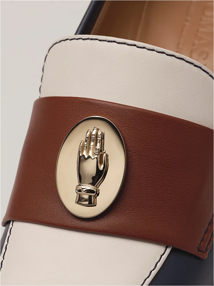 NONO - Mocassins - Tricolore Navy sold by Nomasei product image thumbnail 3