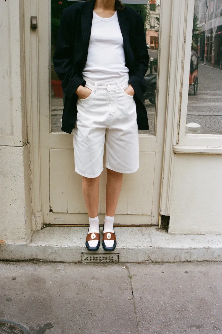 NONO - Mocassins - Tricolore Navy sold by Nomasei product image thumbnail 4