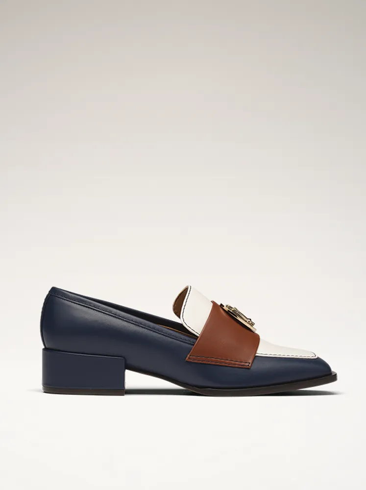 NONO - Mocassins - Tricolore Navy sold by Nomasei product image thumbnail 2