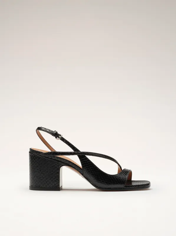 VENUS - Sandales - Embossées Noir sold by Nomasei