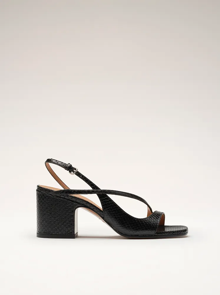 VENUS - Sandales - Embossées Noir sold by Nomasei