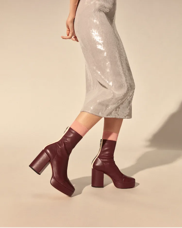 SUMMERTIME - Bottines - Prune sold by Nomasei product image thumbnail 2