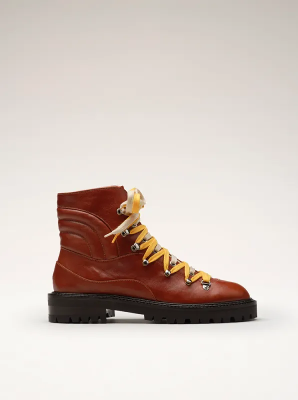 SLALOM - Bottines - Cognac sold by Nomasei