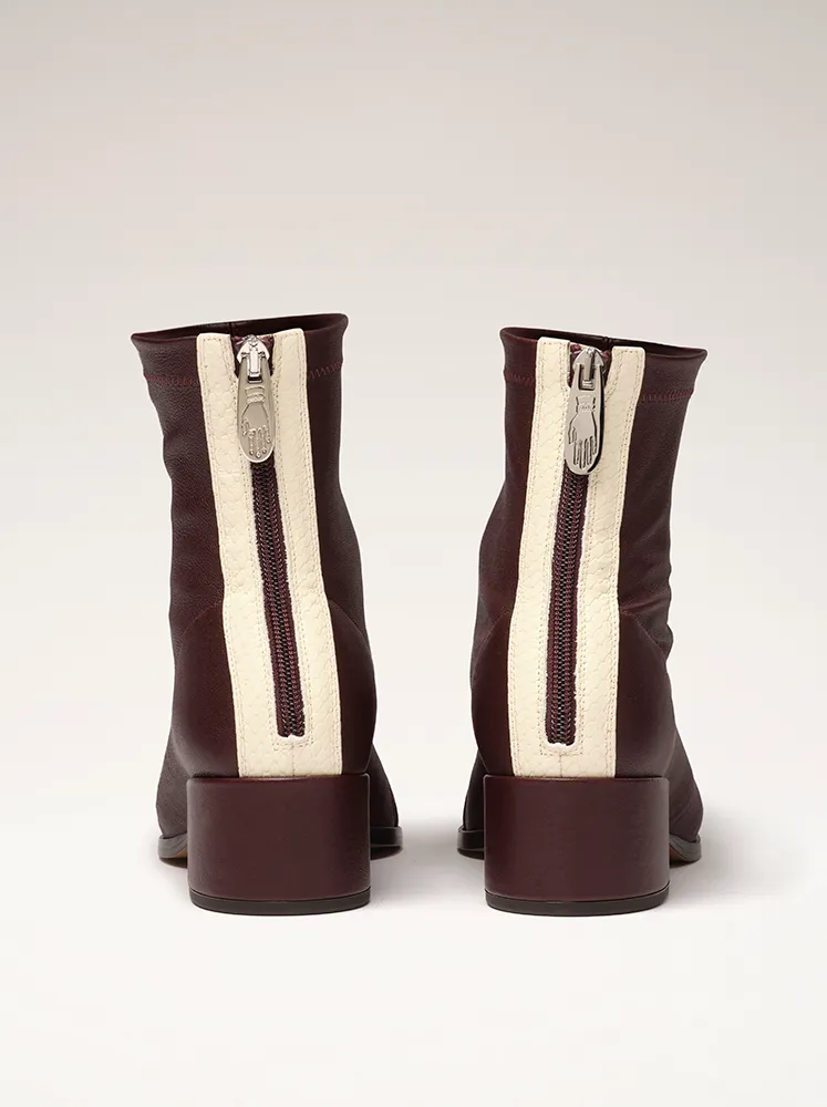 STRADA - Bottines - Bordeaux sold by Nomasei product image thumbnail 3