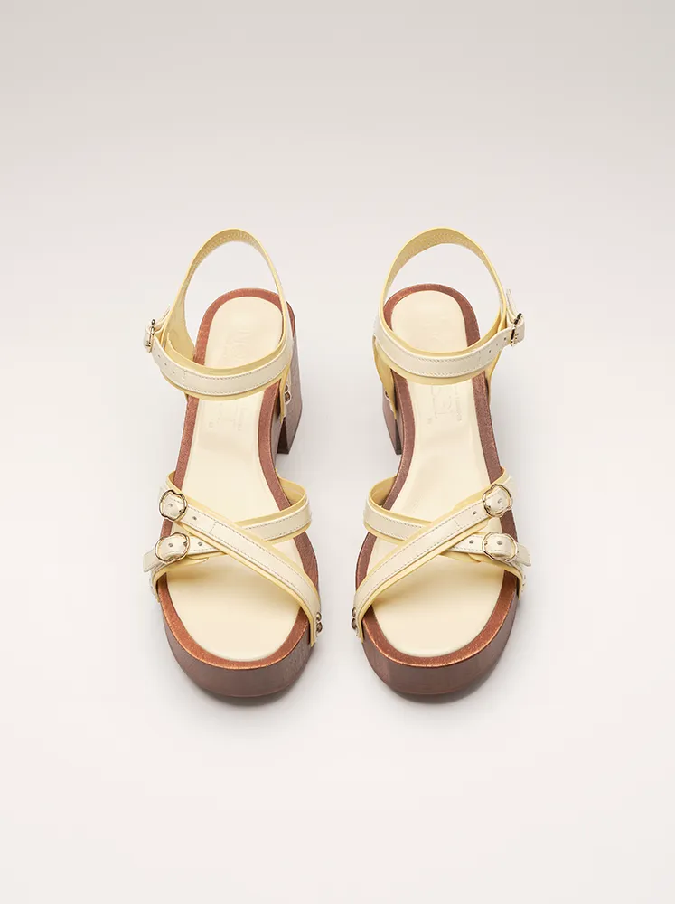 SATURDAY - Sandales - Blanc Pompéi sold by Nomasei product image thumbnail 4