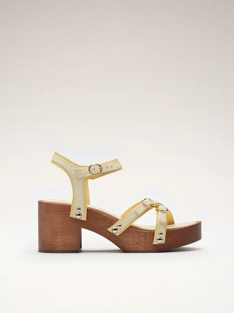 SATURDAY - Sandales - Blanc Pompéi sold by Nomasei