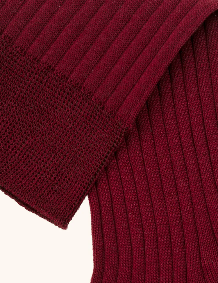 JVB X NOMASEI : SOCKS - Bordeaux sold by Nomasei product image thumbnail 2
