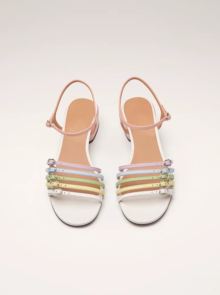 BELLE DE JOUR - Sandales - Arc-en-ciel sold by Nomasei product image thumbnail 3