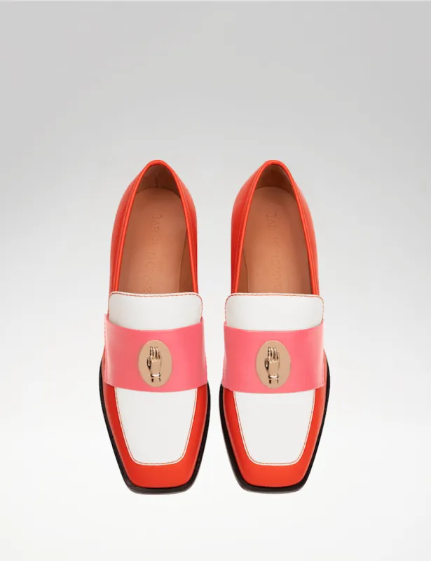 NONO - Mocassins - Tricolore Orange sold by Nomasei