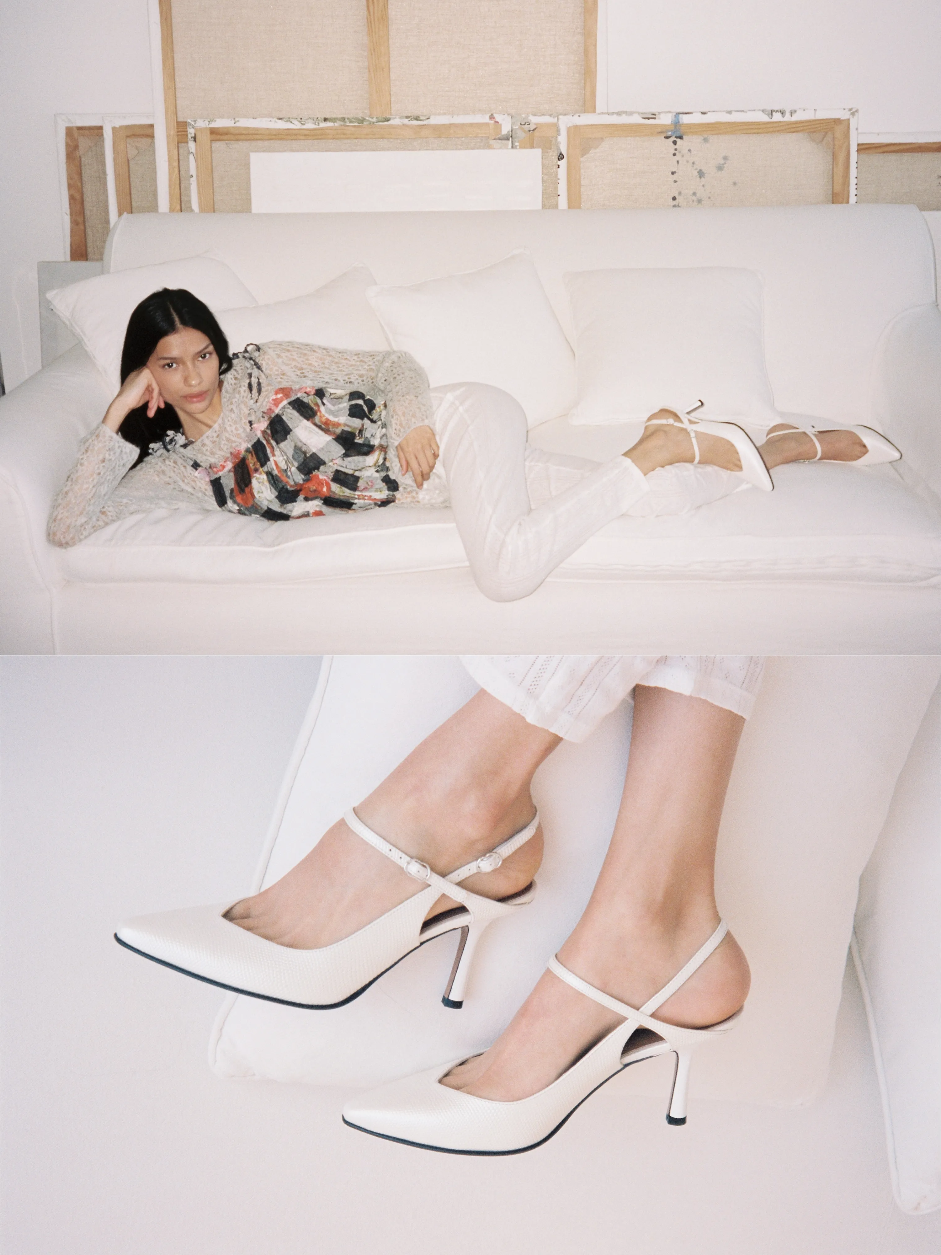 GATTACA - Escarpins - Embossés Blanc sold by Nomasei product image thumbnail 4