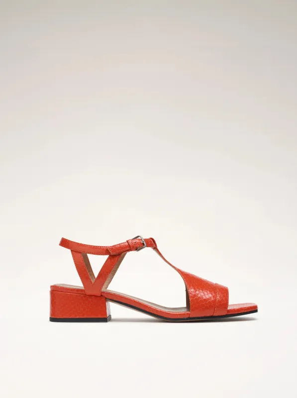 FELICITA - Sandales - Embossées Orange sold by Nomasei