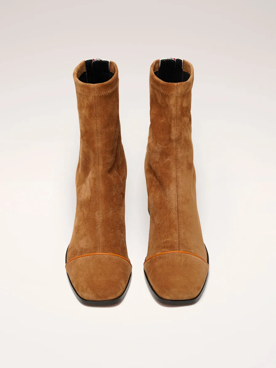 ARIA - Bottines - Suède Cognac sold by Nomasei product image thumbnail 5