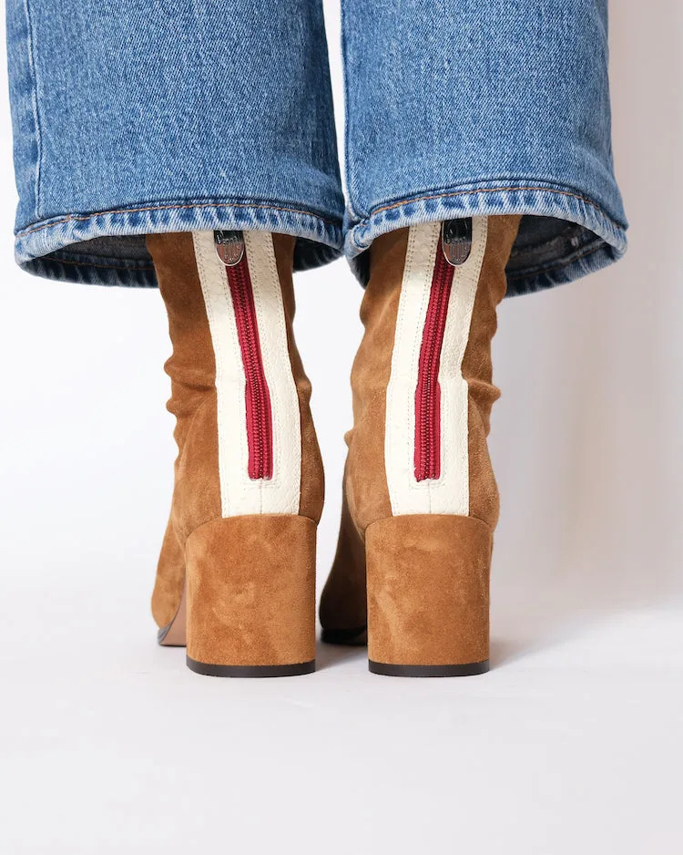 ARIA - Bottines - Suède Cognac sold by Nomasei product image thumbnail 3