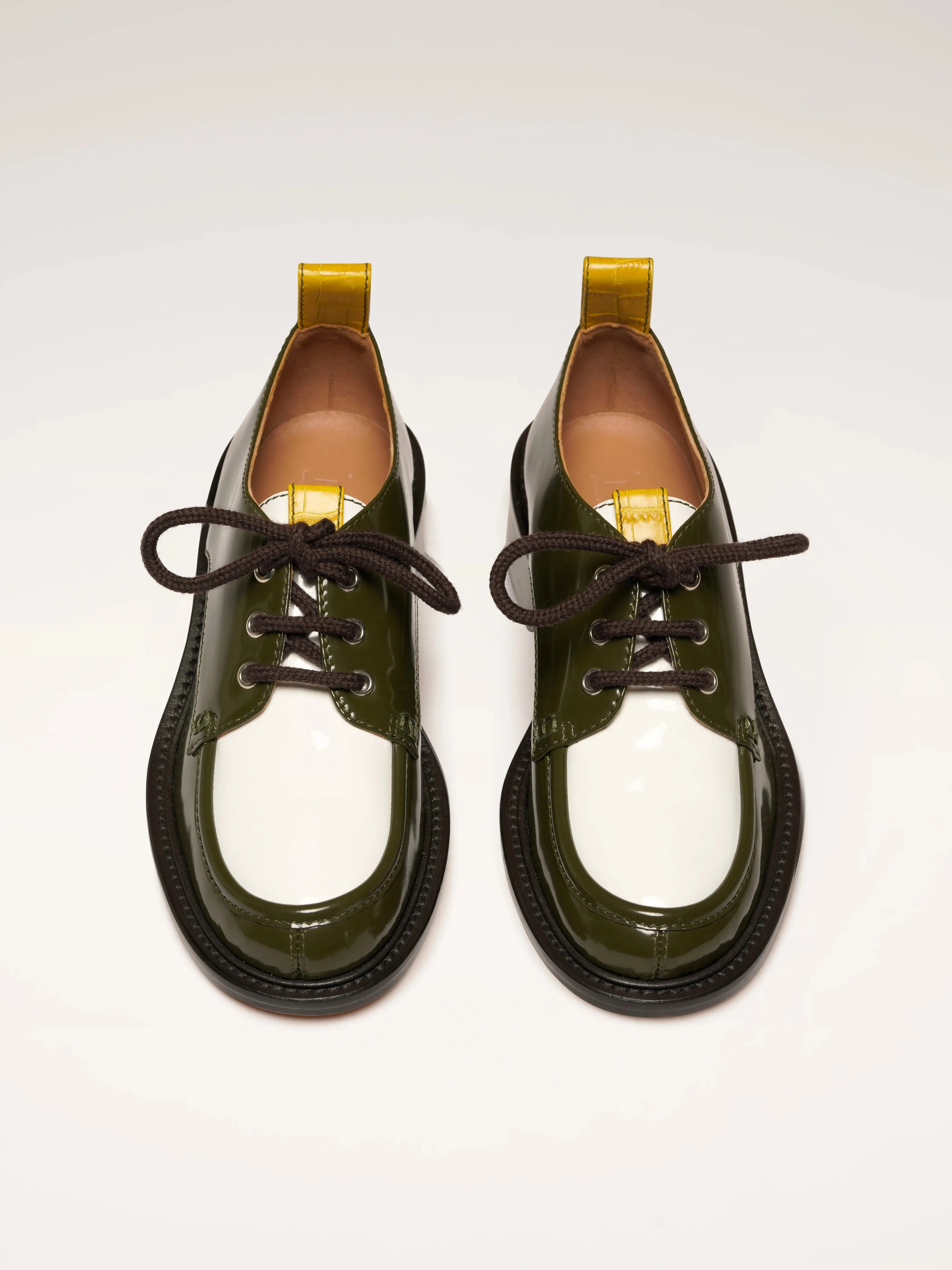 SONICS - Derby - Bicolore Kaki sold by Nomasei product image thumbnail 3