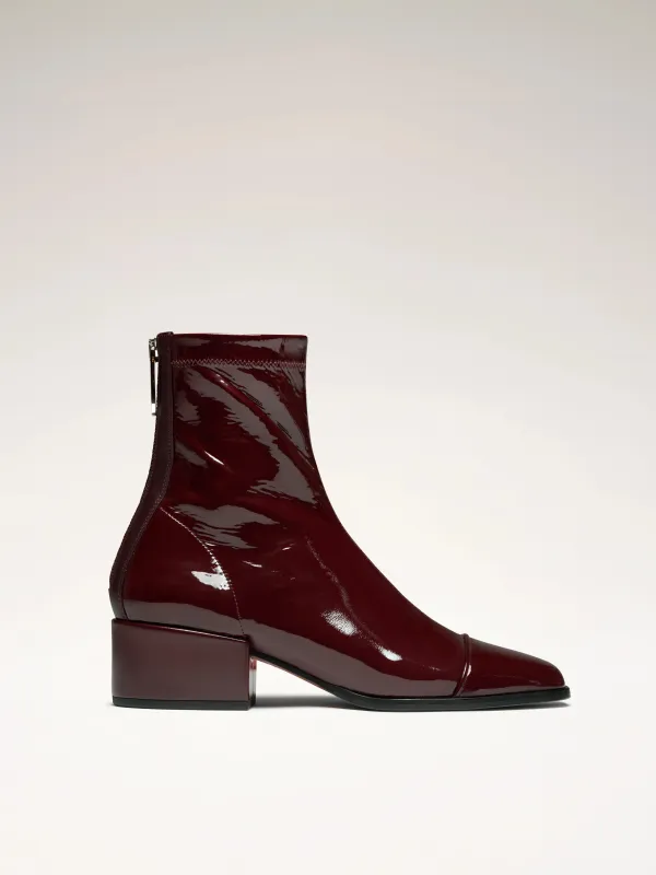 STRADA - Bottines - Verni Stretch Bordeaux sold by Nomasei