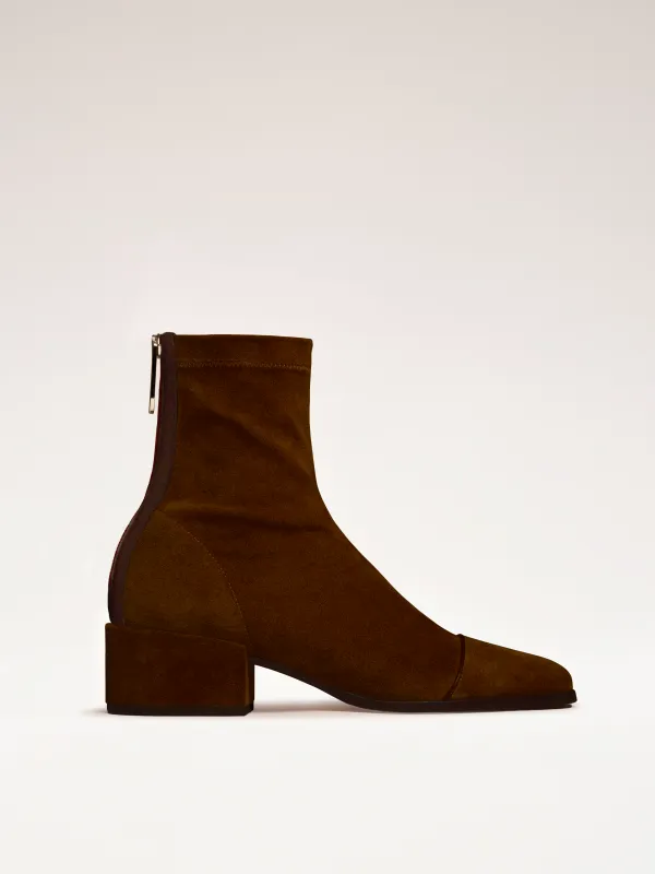 STRADA - Bottines - Suède Brun sold by Nomasei