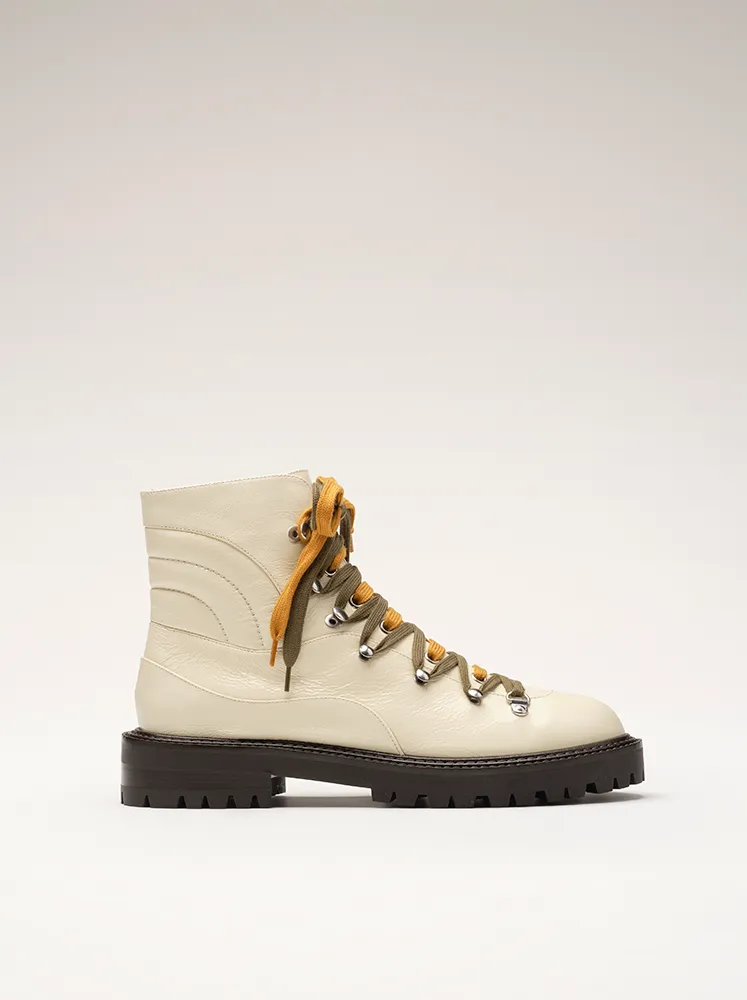 SLALOM - Bottines - Blanc Pompéi sold by Nomasei