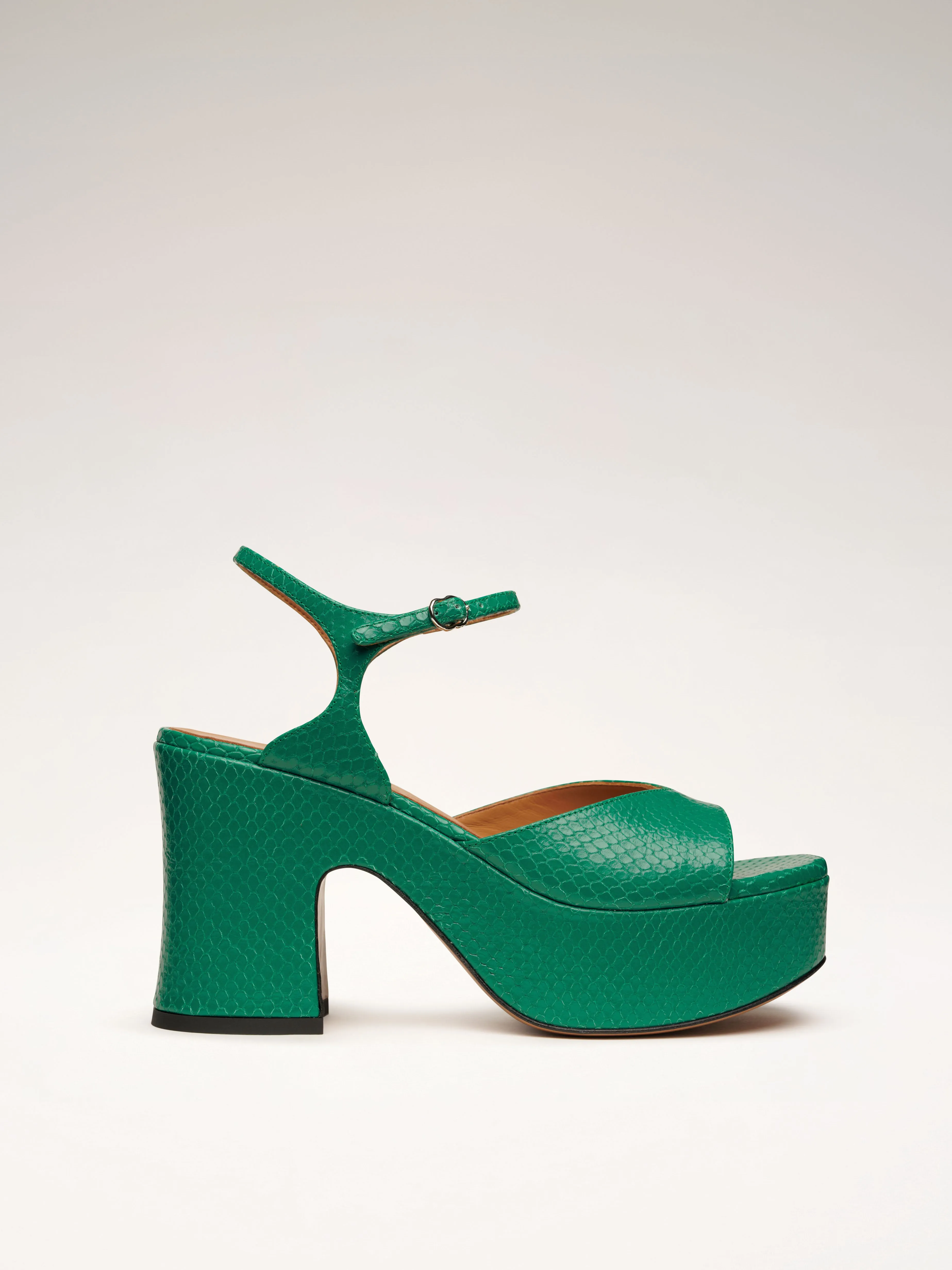 DRIVER - Sandales - Embossés Vert sold by Nomasei