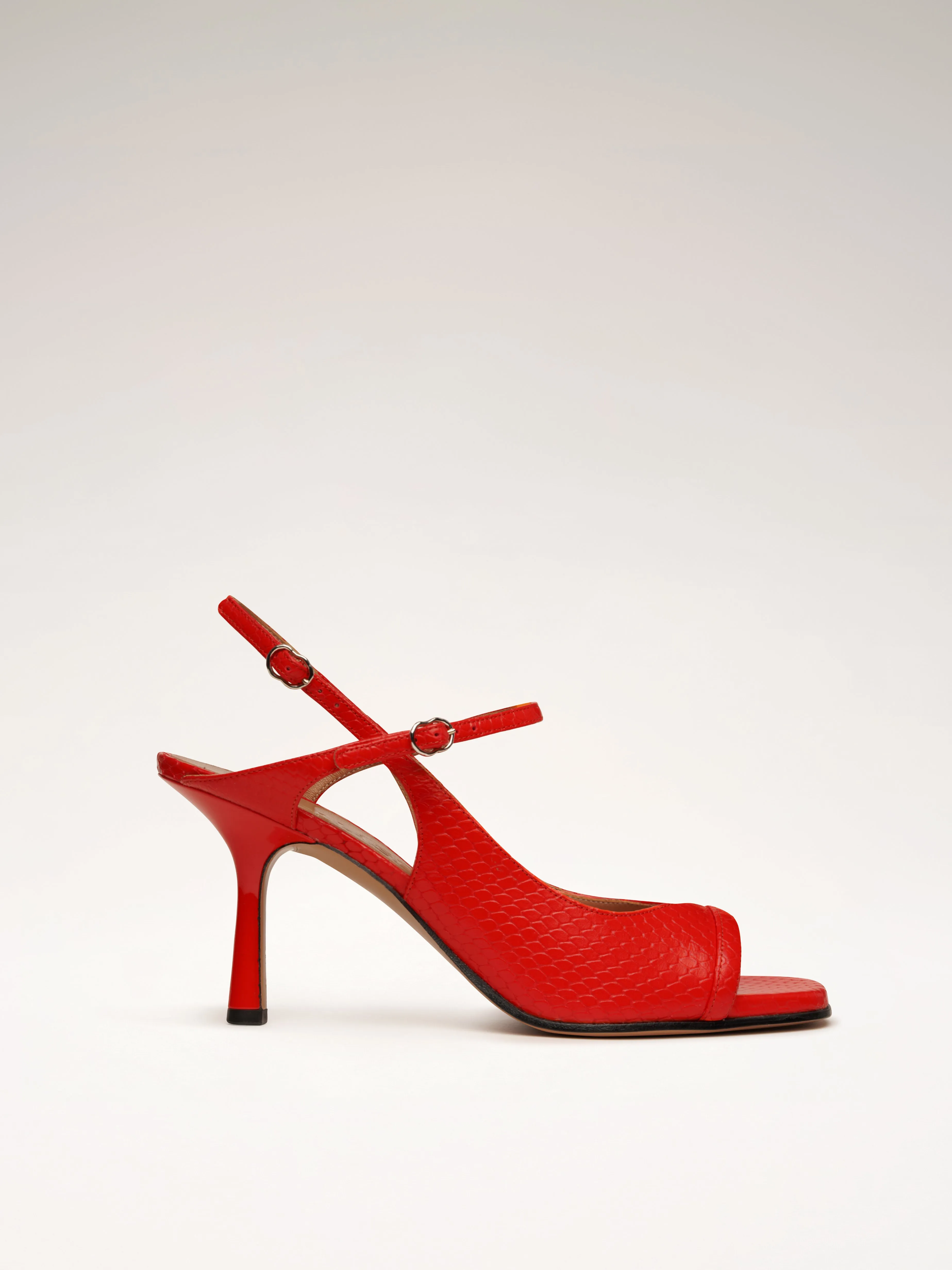 BEFORESUNRISE - Sandales - Embossées Orange-Rouge sold by Nomasei