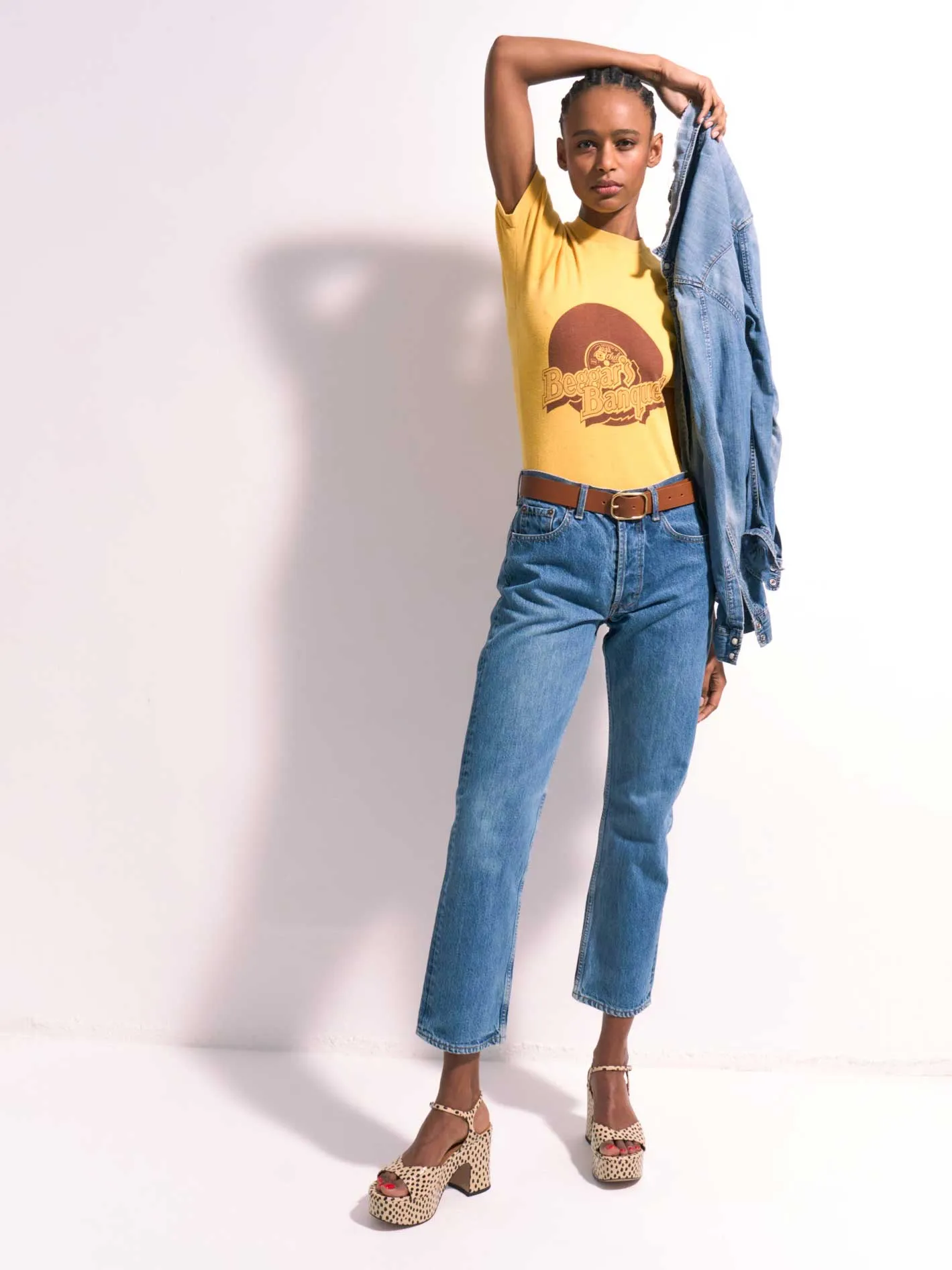 Laura Brown x Nomasei : DRIVER - Sandales - Pois Beige sold by Nomasei product image thumbnail 3