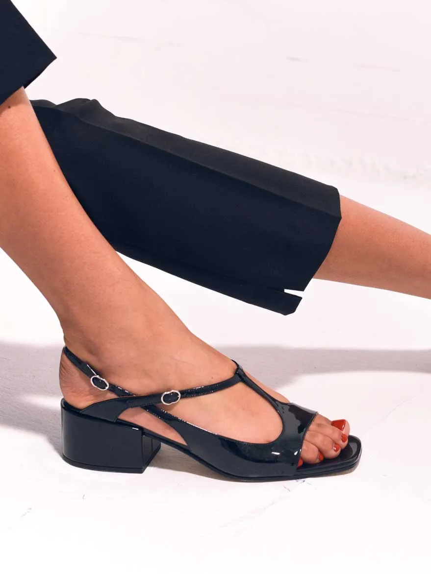 ROOFTOP - Sandales - Verni Noir sold by Nomasei product image thumbnail 5