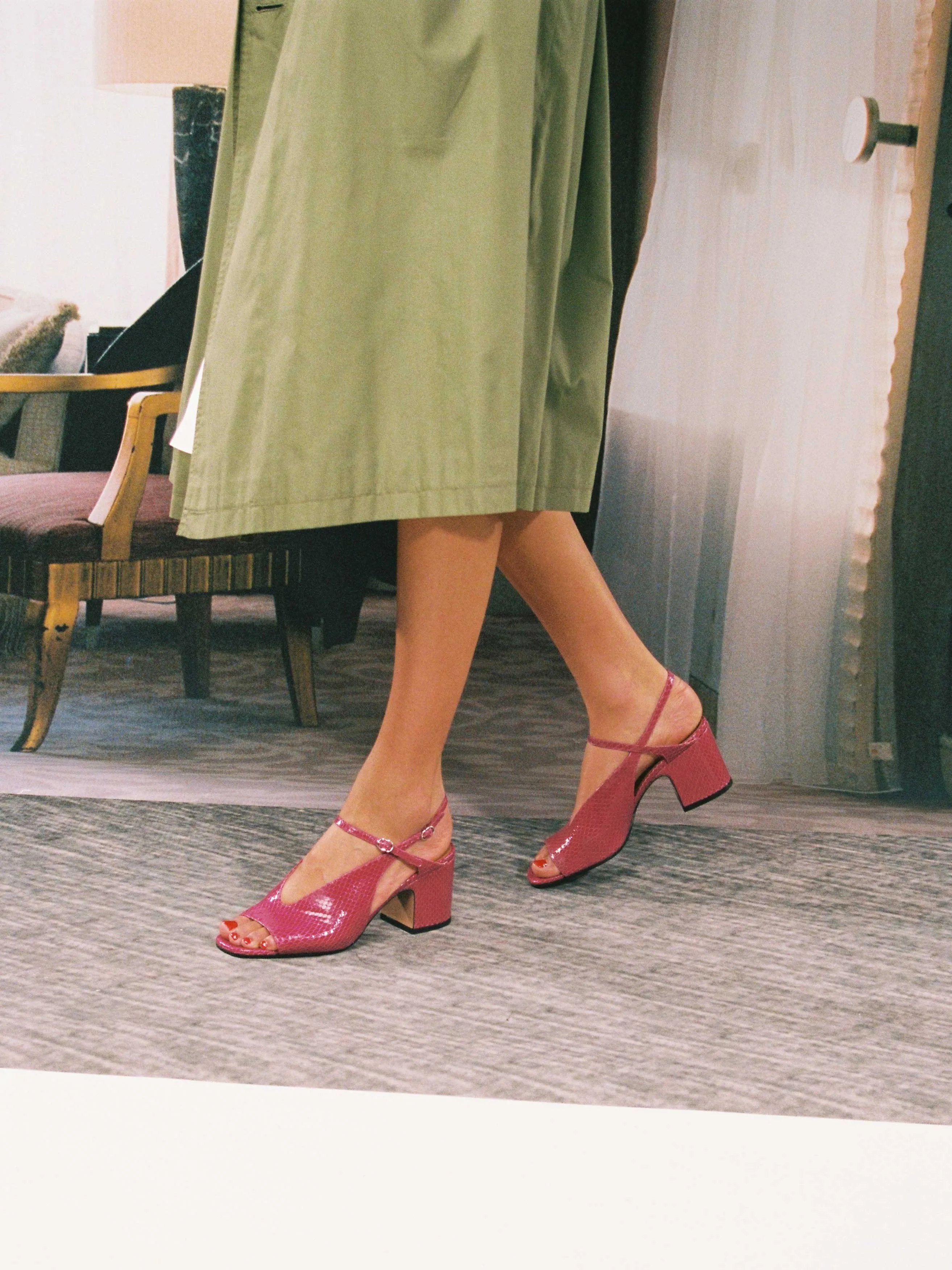 SUNDAYMORNING - Sandales - Embossées Magenta sold by Nomasei product image thumbnail 5