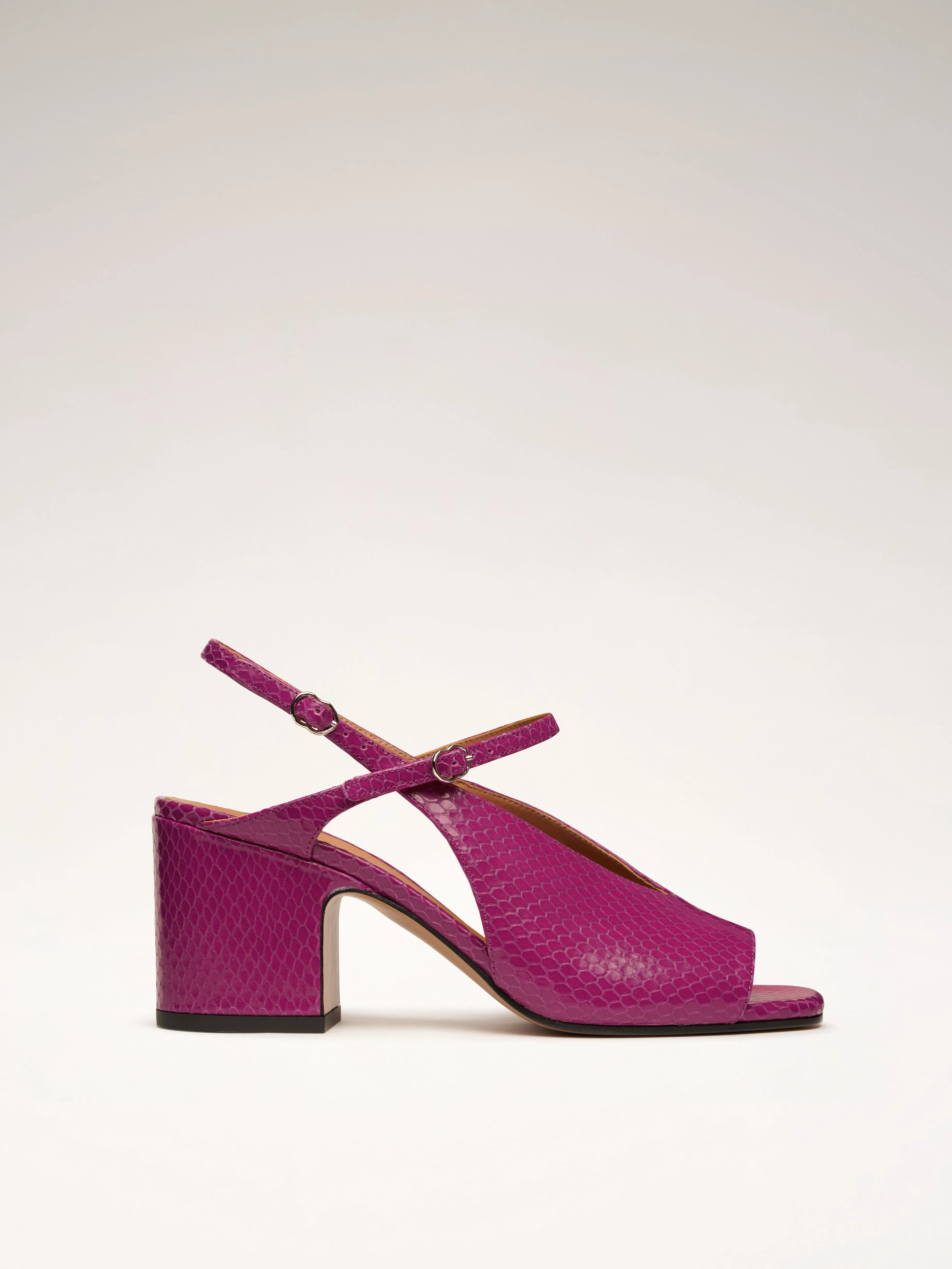 SUNDAYMORNING - Sandales - Embossées Magenta sold by Nomasei