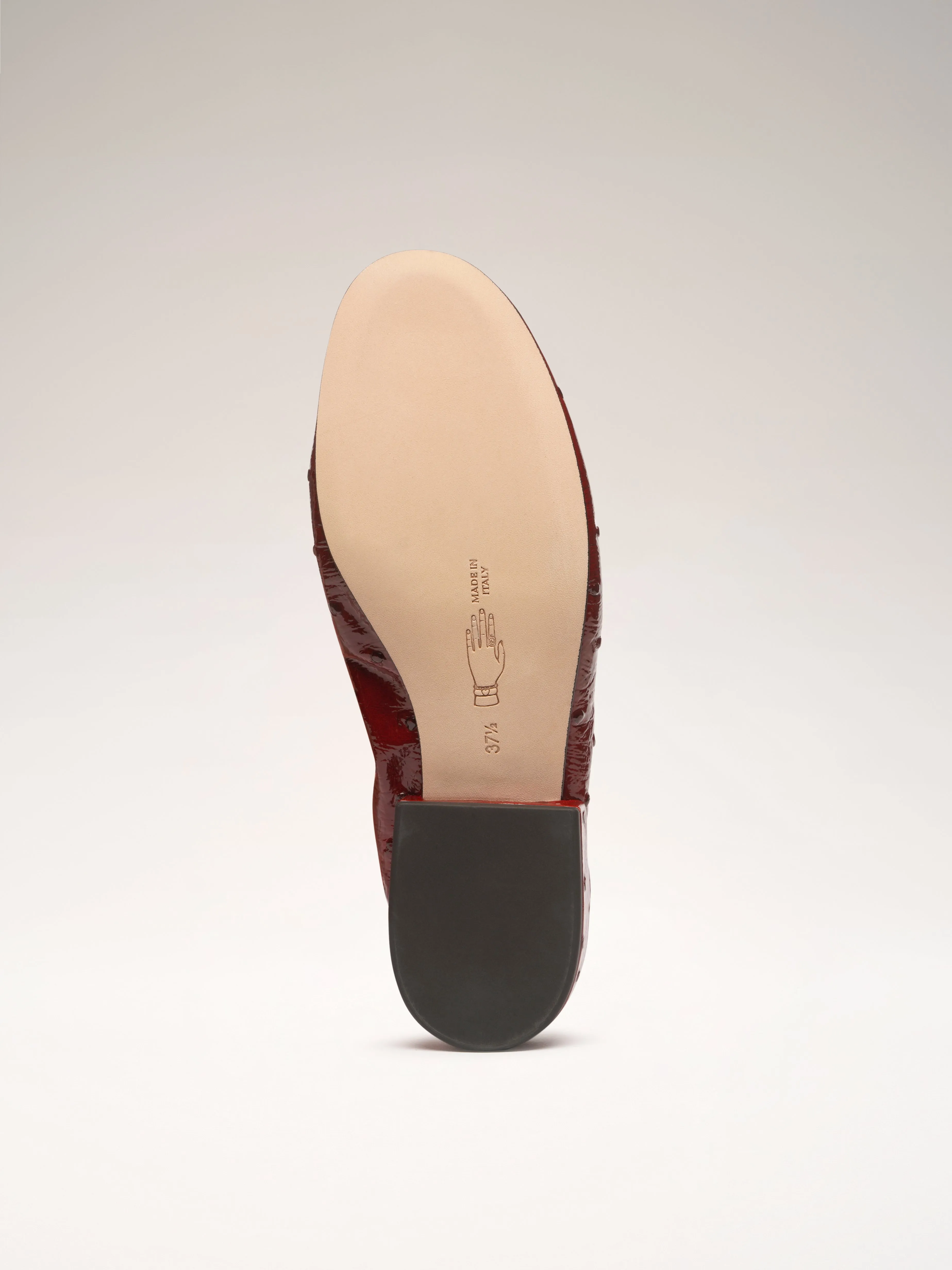 FLIP - Ballerines - Embossées Bordeaux sold by Nomasei product image thumbnail 3