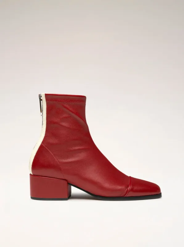 STRADA - Bottines - Rouge sold by Nomasei