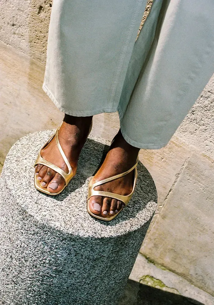 BIRDIE - Sandales - Or sold by Nomasei product image thumbnail 3