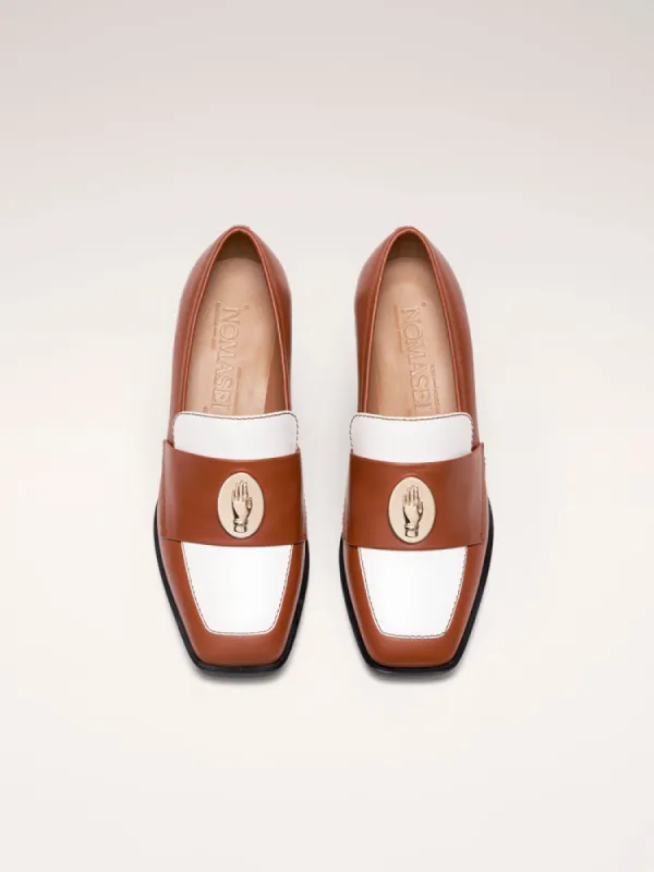 NONO - Mocassins - Bicolore Cognac sold by Nomasei